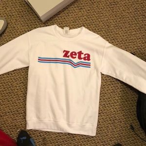 Zeta Tau Alpha sweater